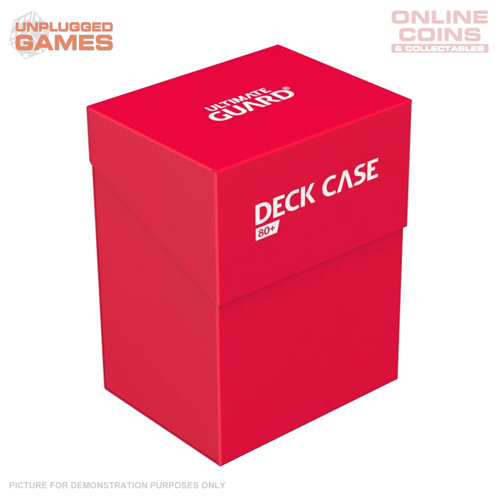 Ultimate Guard 80+ RED Deck Box